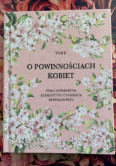 Okładka książki O powinnościach kobiet, Tom II Klementyna Hoffmanowa