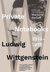 Okładka książki Private Notebooks: 1914-1916 Ludwig Wittgenstein