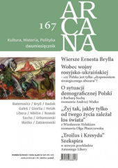 Okładka książki Arcana nr 167 Andrzej Waśko