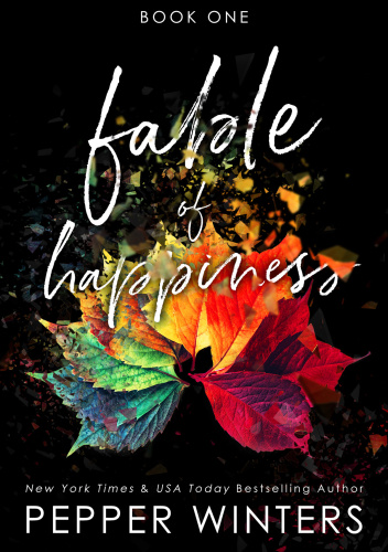 Okładki książek z cyklu Fable of Happiness Trilogy Dark Romance