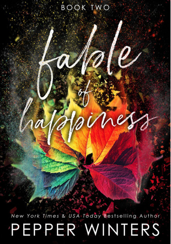 Okładki książek z cyklu Fable of Happiness Trilogy Dark Romance
