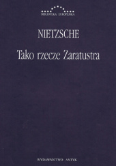 Okładka książki Tako rzecze Zaratustra.  Książka dla wszystkich i dla nikogo Friedrich Nietzsche