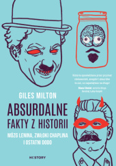 Okładka książki Absurdalne fakty z historii. Mózg Lenina, zwłoki Chaplina i ostatni dodo Giles Milton