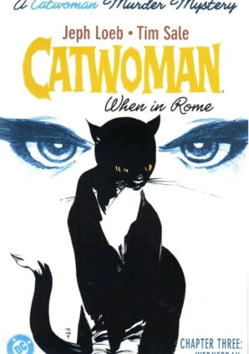 Okładki książek z cyklu Catwoman: When in Rome