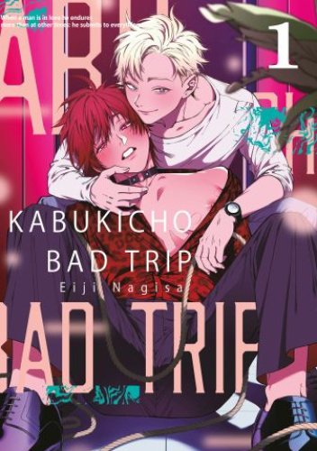 Okładki książek z cyklu Kabukicho Bad Trip