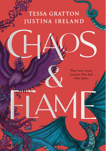 Okładki książek z cyklu Chaos & Flame