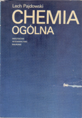 Okładka książki Chemia ogólna Lech Pajdowski