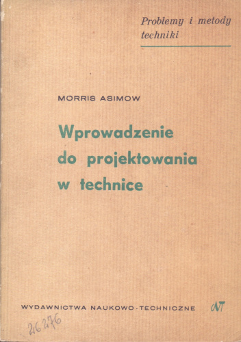 Wprowadzenie do projektowania w technice - Morris Asimow | Książka w