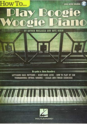 Okładka książki How to play Boogie Woogie piano Arthur Migliazza
