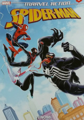 Okładka książki Marvel Action. Spider-Man: Venom Delilah S. Dawson, Valentina Pinto, Davide Tinto