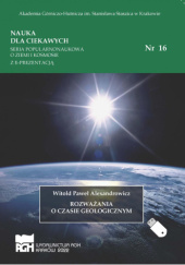 Okładka książki Rozważania o czasie geologicznym Witold Alexandrowicz