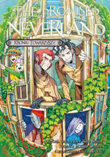 Okładki książek z cyklu The Promised Neverland. Light Novel