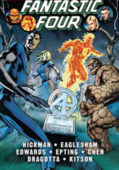 Okładka książki Fantastic Four by Jonathan Hickman Omnibus Vol. 1 Jonathan Hickman