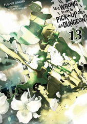 Okładka książki Is It Wrong to Try to Pick Up Girls in a Dungeon?, Vol. 13 (light novel) Fujino Omori, Suzuhito Yasuda
