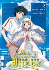 Okładka książki A Certain Magical Index, Vol. 2 (light novel) Kiyotaka Haimura, Kazuma Kamachi