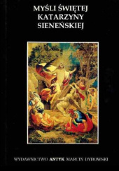 Okładka książki Myśli świętej Katarzyny Sieneńskiej św. Katarzyna ze Sieny