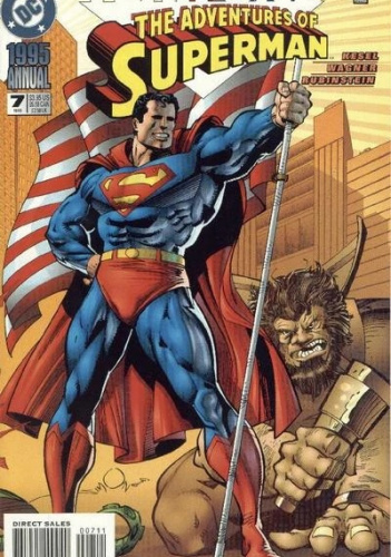 Okładki książek z cyklu Adventures of Superman Annual Vol 1