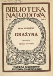 Okładka książki Grażyna Adam Mickiewicz