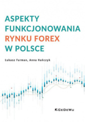 Okładka książki Aspekty funkcjonowania rynku FOREX w Polsce Łukasz Furman, Anna Hańczyk