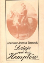 Okładka książki Dzieje rodziny Hemplów Zdzisław Janota Bzowski