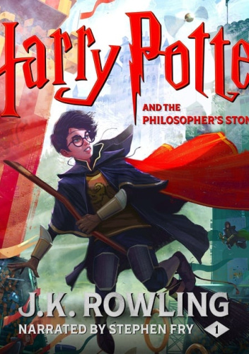 Okładki książek z cyklu Harry Potter audiobook