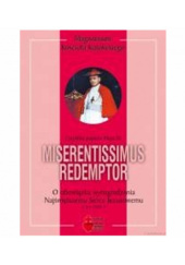 Okładka książki Miserentissimus Redemptor Pius IX