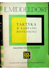 Okładka książki Taktyka w kampanii rosyjskiej Eike Middeldorf