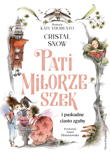 Okładki książek z cyklu Pati Miłorzeszek