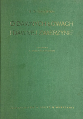 Okładka książki O dawnych łowach i dawnej zwierzynie Bohdan Dyakowski
