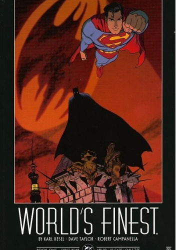 Okładki książek z cyklu Batman & Superman: World's Finest Vol 3