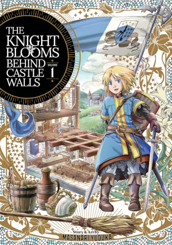 Okładki książek z cyklu The Knight Blooms Behind Castle Walls