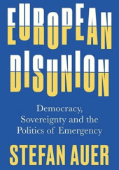 Okładka książki European Disunion Stefan Auer