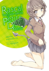 Okładka książki Rascal Does Not Dream of Petite Devil Kohai (light novel) Hajime Kamoshida, Keiji Mizoguchi