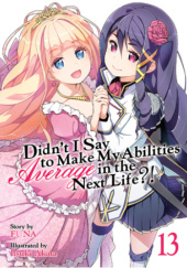 Didn't I Say to Make My Abilities Average in the Next Life?!, Vol. 13 (light novel)