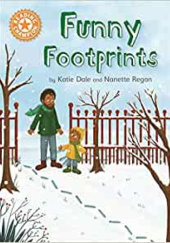 Okładka książki Funny Footprints Katie Dale