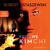 Okładka książki Krwawe kimchi Robert Ostaszewski