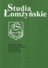 Okładka książki Studia Łomżyńskie - 32a Sylwia Chojnowska,&nbsp;Wiktoria Dziuba,&nbsp;Małgorzata Krystyna Frąckiewicz,&nbsp;Ludwik Frey,&nbsp;Teresa Grużewska,&nbsp;Weronika Kręciewska,&nbsp;Kamil Marek Leszczyński,&nbsp;Marcin Rydzewski,&nbsp;Paweł Siudem,&nbsp;Monika Smakowska,&nbsp;Justyna Stępkowska,&nbsp;Jolanta Święszkowska,&nbsp;Bartłomiej Szypuła,&nbsp;Jan Maciej Waga,&nbsp;Iwona Wawer,&nbsp;Hanna Werblan-Jakubiec,&nbsp;Dan Wołkowycki,&nbsp;Anna Zarzecka,&nbsp;Marcin Zych,&nbsp;praca zbiorowa