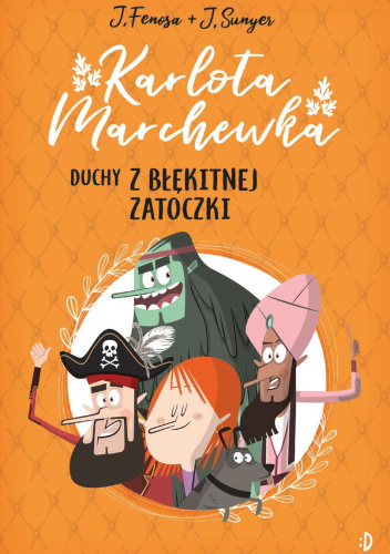 Okładki książek z cyklu Karlota Marchewka