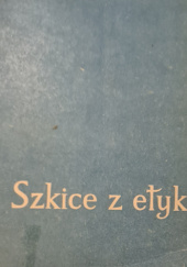Okładka książki Szkice z etyki Henryk Jankowski (filozof)