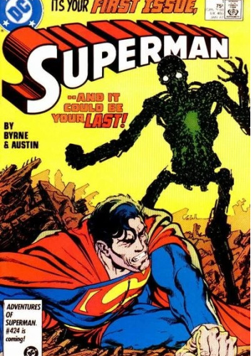 Okładki książek z cyklu Superman Vol 2