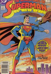 Okładka książki Adventures of Superman Vol 1 #424 Jerry Ordway, Marv Wolfman