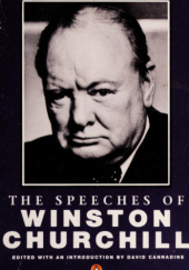 Okładka książki The speeches of Winston Churchill David Cannadine, Winston Churchill
