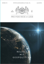 Okładka książki Pro Fide Rege et Lege 86/2022 praca zbiorowa