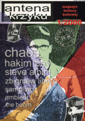 Okładka książki Antena Krzyku nr 1/2000 Redakcja magazynu Antena Krzyku