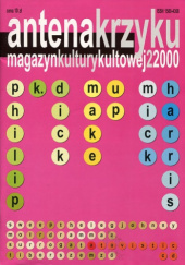 Okładka książki Antena Krzyku nr 2/2000 Redakcja magazynu Antena Krzyku