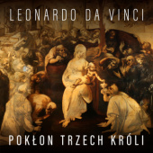 Okładka książki Leonardo da Vinci. Pokłon Trzech Króli i koncepcja malarska mistrza Eugène Müntz
