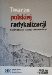 Okładka książki Twarze polskiej radykalizacji. Raport z badań - analiza - rekomendacje praca zbiorowa
