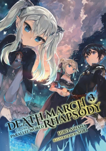 Okładki książek z cyklu Death March to the Parallel World Rhapsody (light novel)