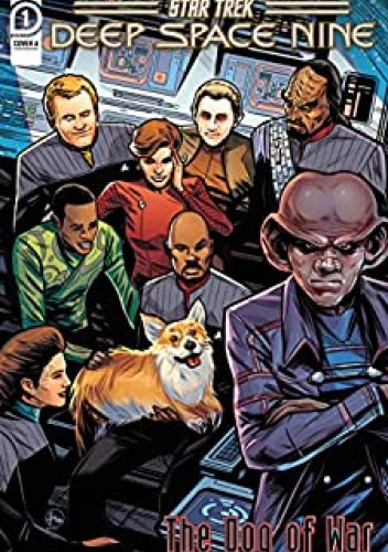 Okładki książek z cyklu Star Trek: Deep Space Nine - The Dog of War