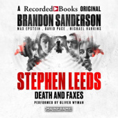 Okładka książki Stephen Leeds: Death and Faxes Brandon Sanderson